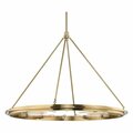 Hudson Valley Chambers 12-Lights Pendant 2745-AGB
